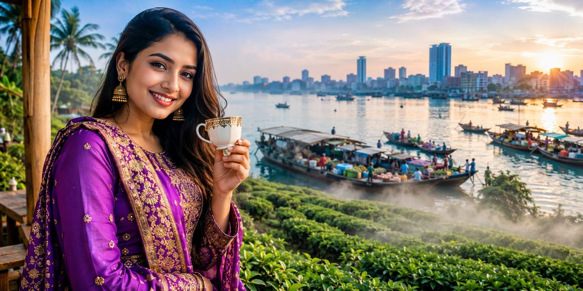 বরিশালের সবুজ প্রকৃতির মাঝে dhaka 887 লটারি উপভোগ করছেন একজন খেলোয়াড়