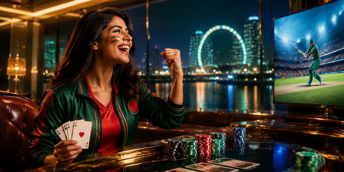 ঢাকায় ক্রিকেট বেটিং ও জ্যাকপট একসাথে উপভোগ করছেন একজন ব্যবহারকারী