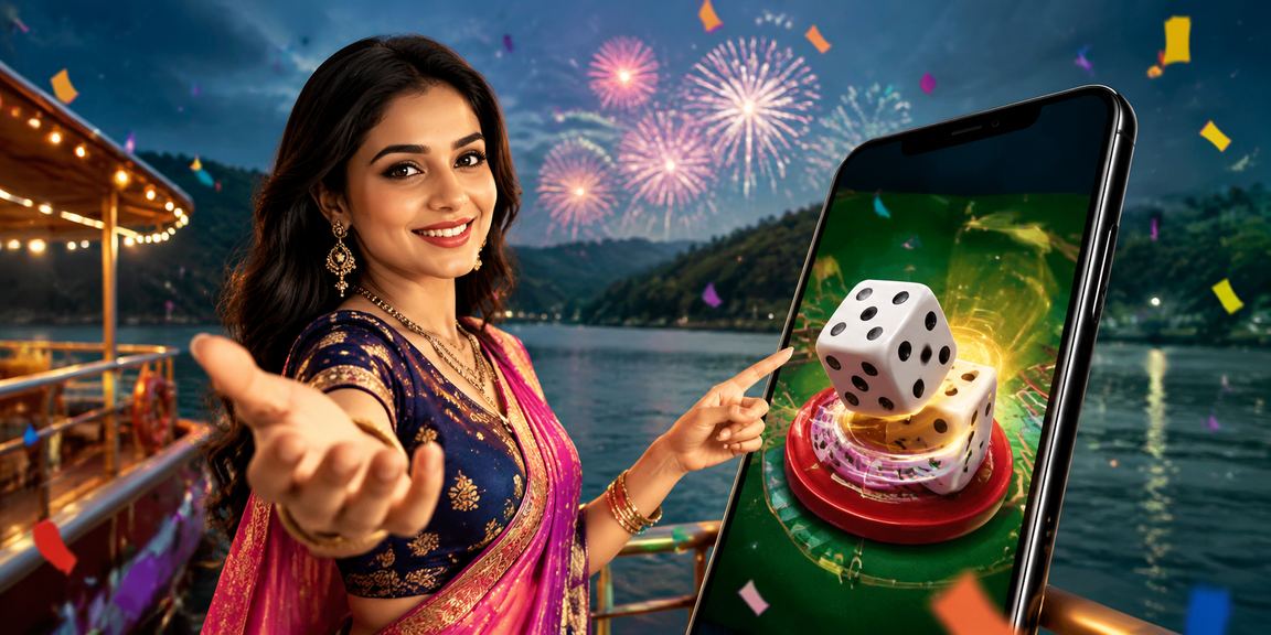 রাঙামাটির মনোরম পরিবেশে একজন খেলোয়াড় dhaka 887 লটারি উপভোগ করছেন