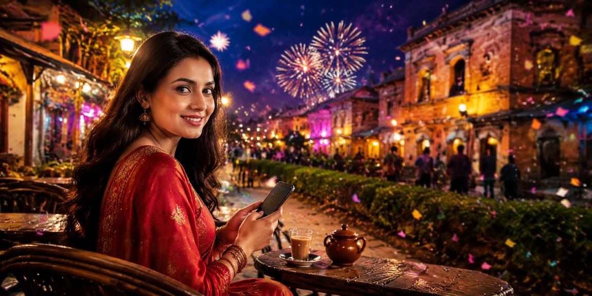 সোনারগাঁওয়ের চা বাগানে বসে মোবাইলে dhaka 887 অ্যাপ ব্যবহার করছেন একজন ব্যবহারকারী